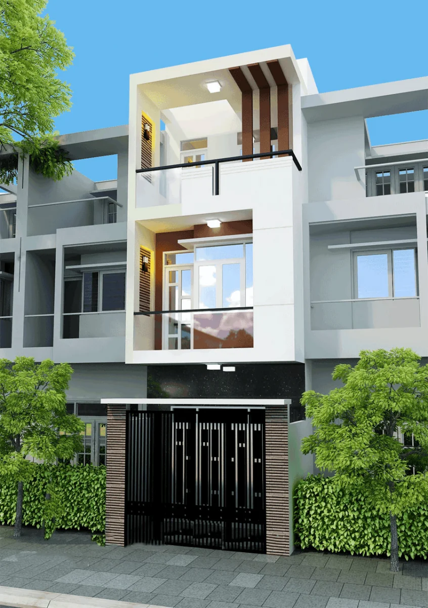 TƯ VẤN THI CÔNG XÂY NHÀ PHỐ ĐẸP DIỆN TÍCH 4X10M