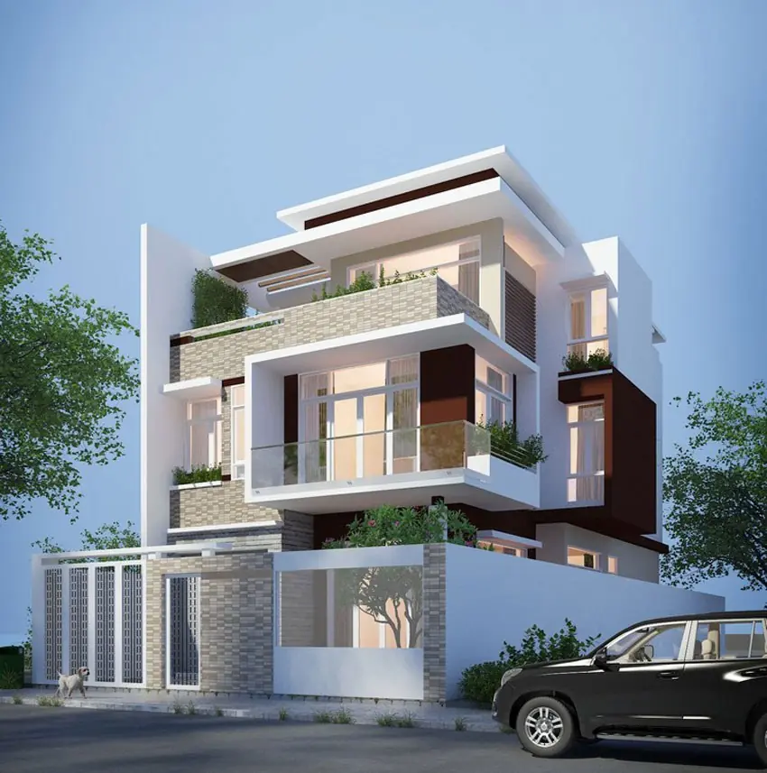 BIỆT THỰ MINI TRÊN DT 100M2 