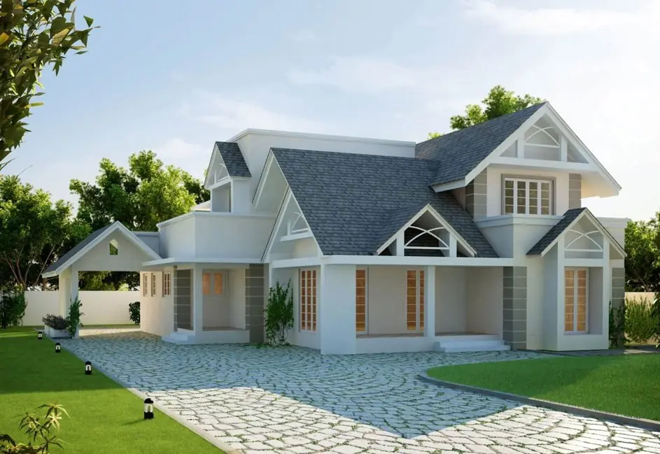 NHÀ CẤP 4 GÁC LỬNG 3 PHÒNG NGỦ GIÁ RẺ 
