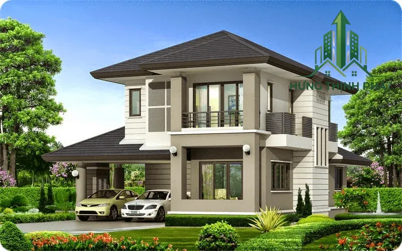 TƯ VẤN XÂY NHÀ 2 TẦNG 100M2